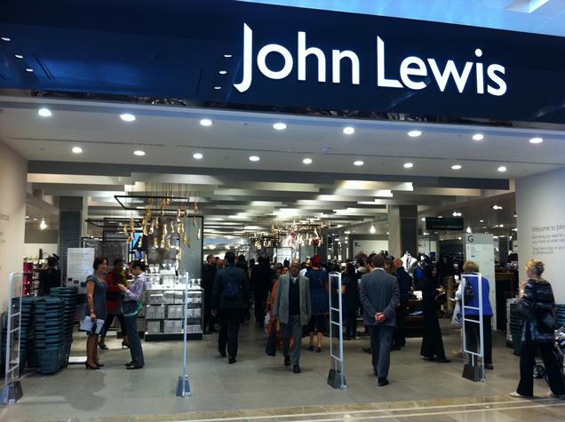 John Lewis sales rise13 per cent in the week till August 11