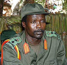 Ugandan rebel leader Joseph Kony