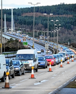 Speed limit on Kessock Bridge to be reduced to 50mph from 70mph