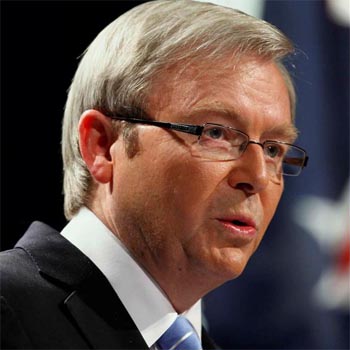 Australian Prime Minister Kevin Rudd ousted