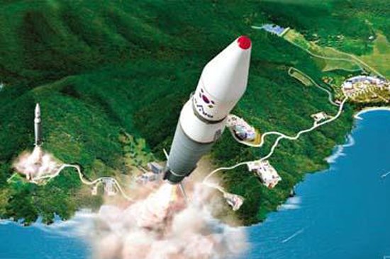 South Korea to launch first space rocket 