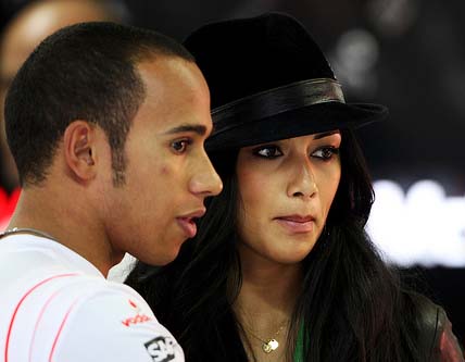 Lewis Hamilton will not let Pussycat Doll girlfriend drive him
