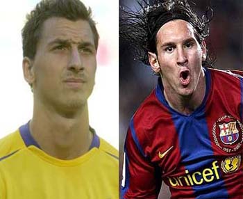 Barcelona sweating on fitness of Messi and Ibrahimovic