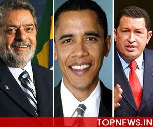 Brazil's Lula suggests meeting between Chavez, Obama