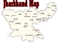 jhaarkhand map