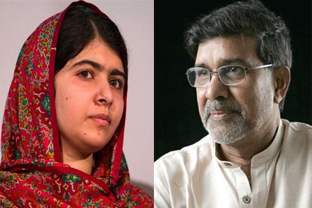 Malala Yousufzai Kailash Satyarthi