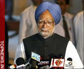 Manmohan Singh underlines to strength peace and unity in India