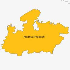 MADHYA PARDESH MAP