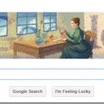 Google creates doodle for Marie Curie 