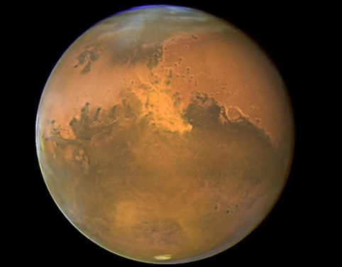 Volcanoes may have caused triggered water flow on early Mars