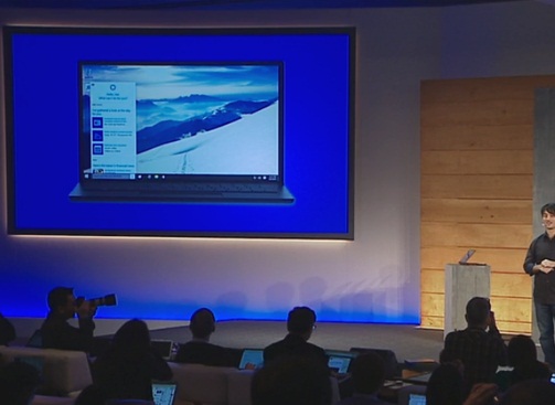 Microsoft Windows 10 with Cortana