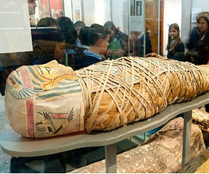 Hospital CAT scans uncover hidden tattoos on ancient mummies