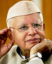 N D Tiwari resigns as Andhra Governor