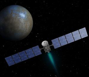 Dawn gets close-up view of its target dwarf planet Ceres