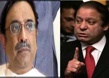 Nawaz Shariff and Asif Ali Zardari