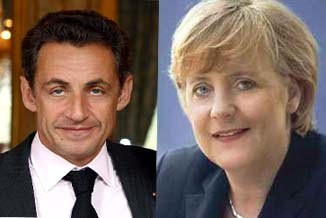 Sarkozy, Merkel call for security guarantees for Israel 