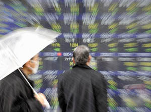Japan's Nikkei closes at five-year low