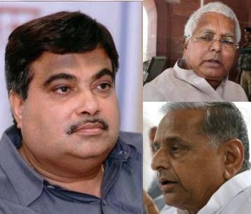 Nitin-Gadkari-Lalu-Mulayam