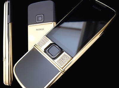 Nokia launches luxury Gold Arte 8800 phone