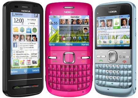 Nokia introduces C3, C6 and E5 in India