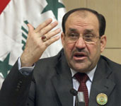 Iraqi Prime Minister Nouri Al-Maliki