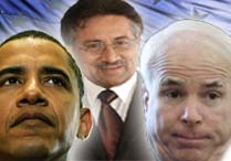 Obama attacks McCain for “supporting” Musharraf