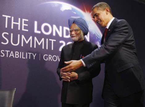 Obama describes Manmohan Singh as a "wise", "wonderful" man