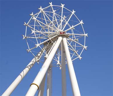 Spanner in Melbourne's big wheel 