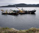 110,000 gallons of bunker oil removed Alaska shipwreck