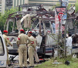 Blast near Pak Army Headquarters