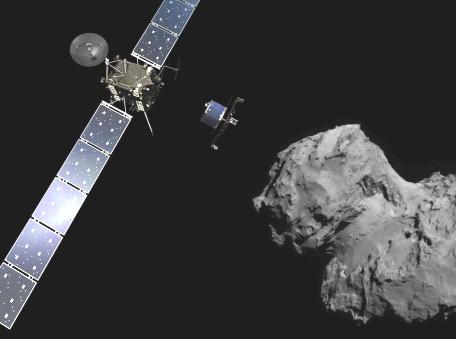 Philae comet landing