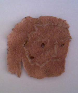 Pita bread that resembles Jesus up for grabs!