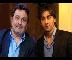 Ranbir, Rishi shoot together for the first time