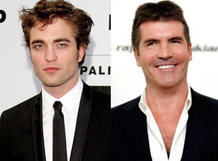Robert Pattinson, Simon Cowell