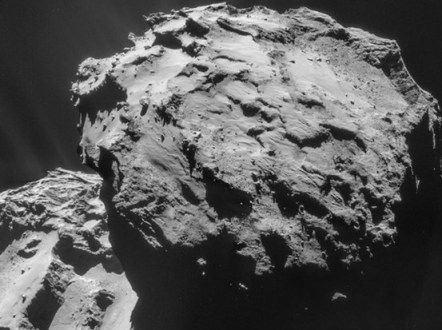 comet 67P color