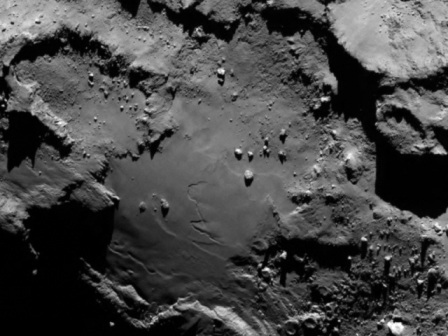 boulders on Rosetta's comet named after Egyptian pyramid 'Cheops'