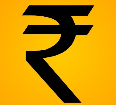 Rupee falls