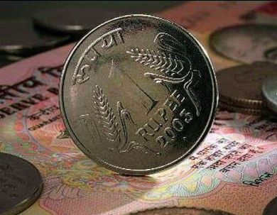 Rupee rises