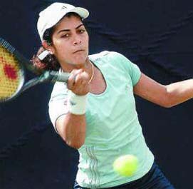 Sanaa makes second round of ITF women's tennis