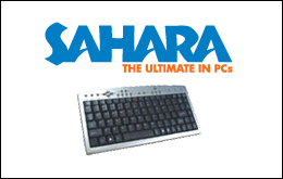 Sahara's Mini Multimedia Keyboard, ‘63DUBG31’ 