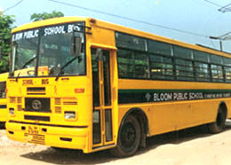 School bus carrying students catches fire in Delhi