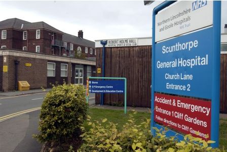 Scunthorpe General Hospital suspends five health workers