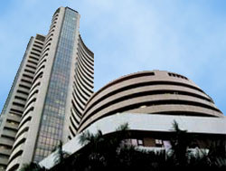 Sensex ends 0.68 percent up after volatile trade