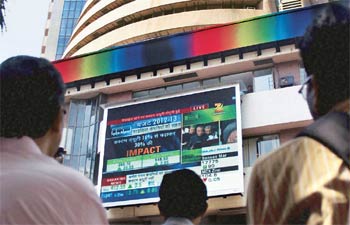 Sensex falls for sixth straight session; down 57 points