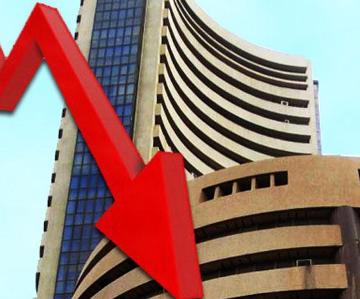 Sensex plunged