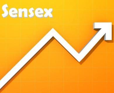 Sensex rises