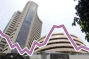 Sensex slumps 220 points on weak Asian cues