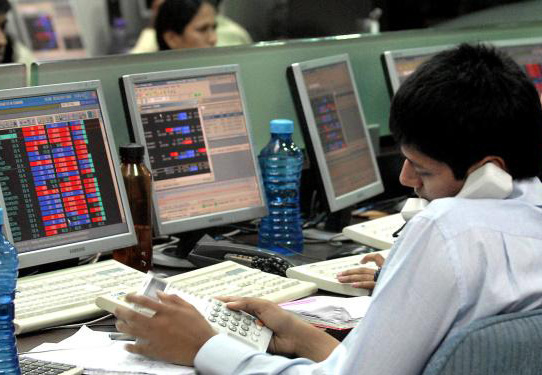 Sensex rangebound at around 20,000 points