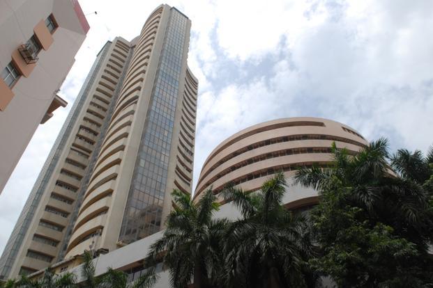 Sensex touches record high