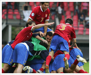 Serbia enters "World Cup lobby" after draw with France